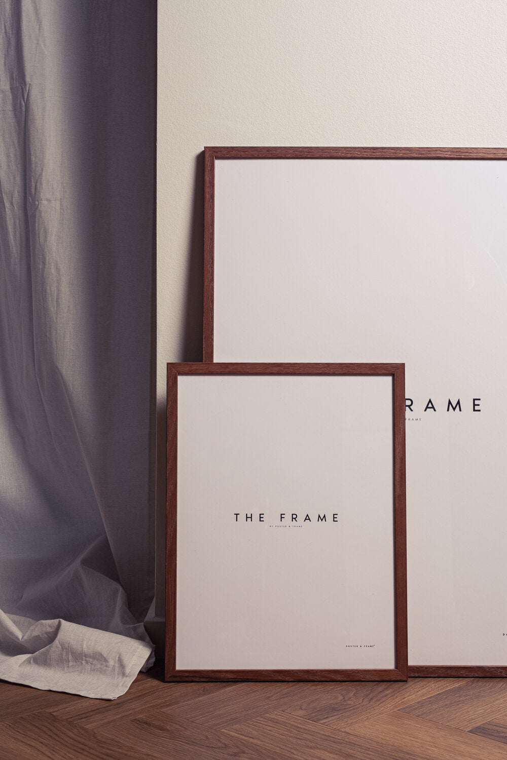 Træramme - mørk eg